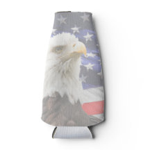 Patriotische US Flagge können sich abkühlen