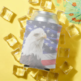 Patriotische US Flagge können sich abkühlen Dosenkühler