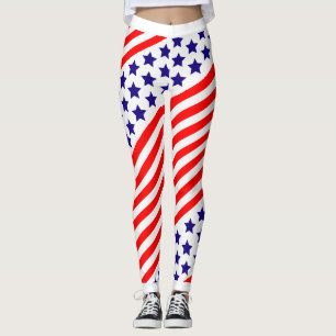Patriotische US Flagge Leggings