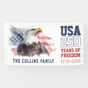 Patriotische USA 250. Jahrestag Party Amerikas Banner
