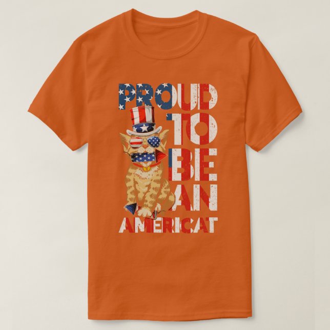 Patriotische USA 4. Juli (2) T-Shirt (Design vorne)