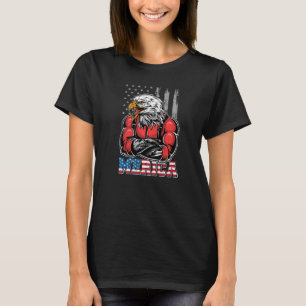 Patriotische USA Adle of Freedom Merica 4. Juli T-Shirt