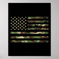 Patriotische USA-Flagge 4. Juli Camo Amerikanische