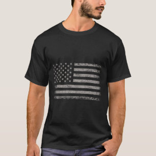 Patriotische USA-Flagge 4. Juli für Männer Frauen T-Shirt