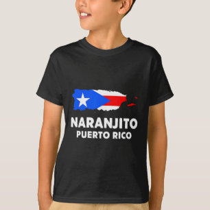 Patriotische USA-Flagge Naranjito T-Shirt