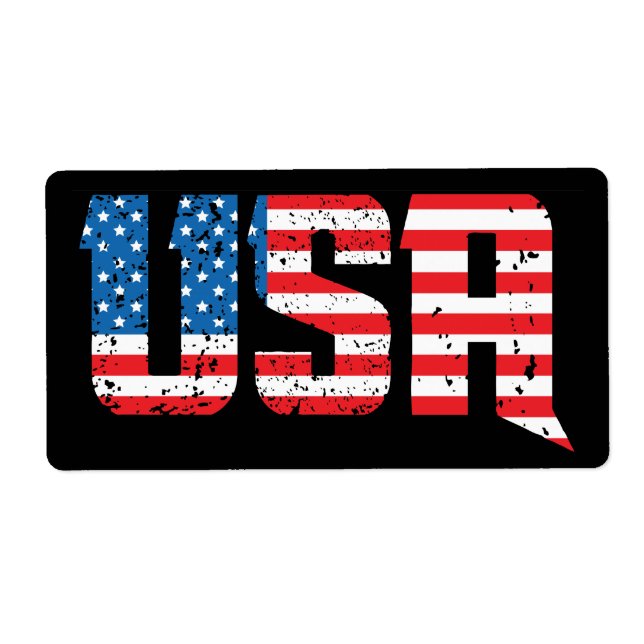 Patriotische USA in Red, White und Blue (Vorne)