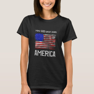 Patriotische USA, Red White und Blue, amerikanisch T-Shirt