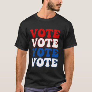 Patriotische Wahl Roter Weißer Blaue Wahl T-Shirt