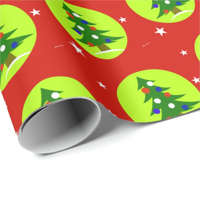 Patriotische Weihnachtsgeschenke Wrap Wrapping Pap Geschenkpapier (Rolleneckpunkt)