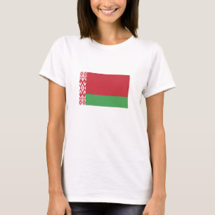 Patriotische weißrussische Flagge T-Shirt