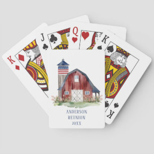 Patriotische Wiedersehen Benutzerdefinierter Name Spielkarten