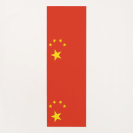 Patriotische Yoga Mats mit der Flagge der China Yogamatte