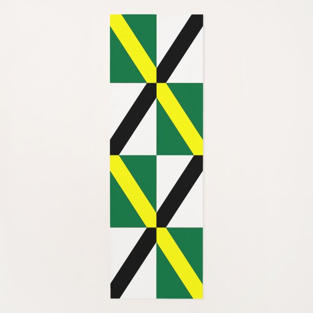 Patriotische Yoga Mats mit der Flagge von Monterey Yogamatte (Vorderseite)