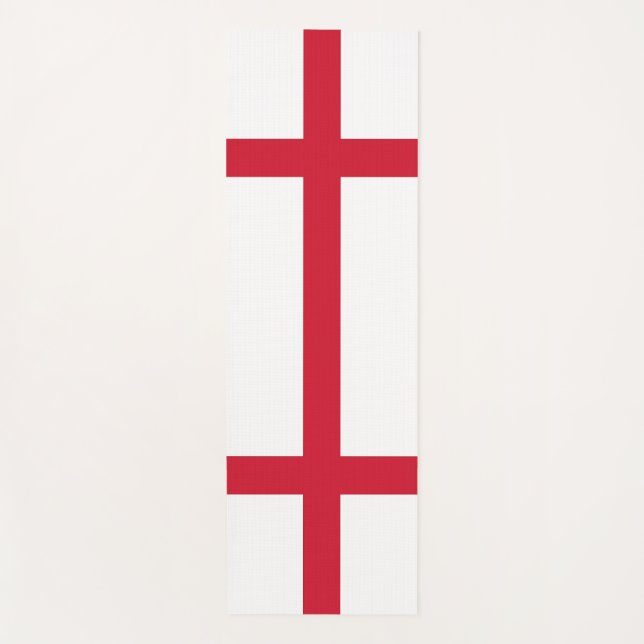 Patriotische Yoga Mats mit Flagge in England, Vere Yogamatte (Vorderseite)