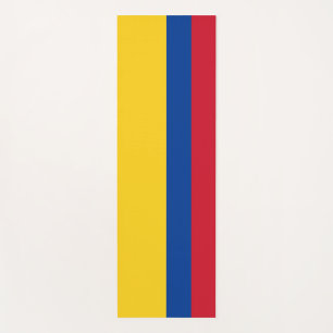Patriotische Yoga Mats mit kolumbianischer Flagge Yogamatte