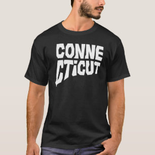 Patriotische Zuhause-Staat-Karte für die Textform T-Shirt