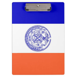 Patriotische Zwischenablage mit der Flagge von New Klemmbrett