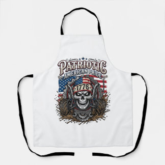 Patriotischer 1776 Geländewagen-Schädel-Monstertru Schürze