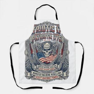 Patriotischer 1776 Geländewagen-Schädel-Monstertru Schürze