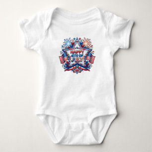 Patriotischer 250. Geburtstag am 4. Juli Baby Strampler