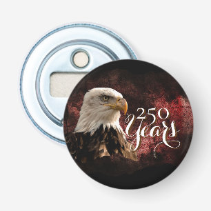 Patriotischer Adler 250 Jahre Knopfdruckflaschenöf Flaschenöffner