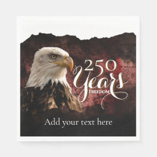 Patriotischer Adler 250 Jahre Papier Serviette