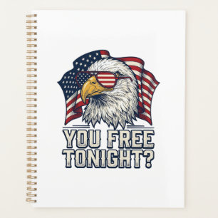 Patriotischer Adler Du Bist Heute Abend Frei Vinta Planer
