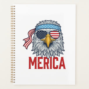Patriotischer Adler Merica Vintage Gravur Shirt De Planer
