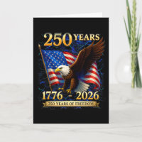 Patriotischer Adler und Flagge 250 Jahre 1776-2026