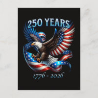 Patriotischer Adler und Flagge 250 Jahre 1776-2026