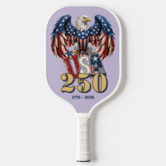 Patriotischer Adler USA250 Jahre Color Pickleball Schläger