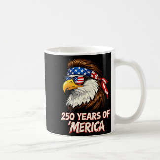Patriotischer Adler USA-Flagge 4. Juli 250 Jahre v Kaffeetasse