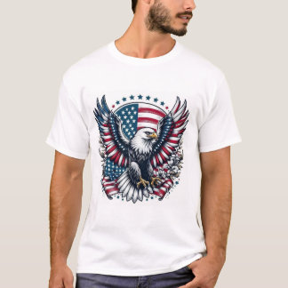 Patriotischer American Eagle T - Shirt