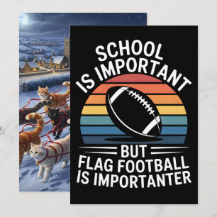 Patriotischer American Football Helm USA Feiertagskarte