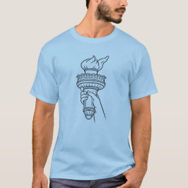 Patriotischer Amerikaner (1b) T-Shirt