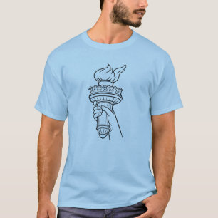 Patriotischer Amerikaner (1b) T-Shirt