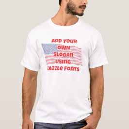Patriotischer Amerikaner (2a) T-Shirt