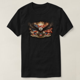 Patriotischer Amerikaner (8a) T-Shirt