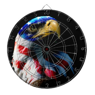Patriotischer Amerikaner Eagle Dartscheibe