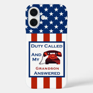 [Patriotischer Amerikaner] Militärveteranendienst  iPhone 16 Hülle