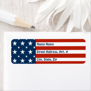 [Patriotischer Amerikaner] USA-Stern-u.