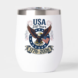 Patriotischer Amerikanischer Adler 250 Jahre 1776-