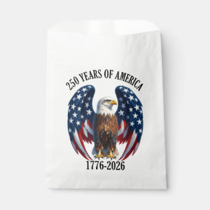 Patriotischer Amerikanischer Adler 250 Jahre 1776- Geschenktütchen