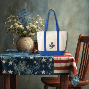 Patriotischer Amerikanischer Adler 250. Jahrestag Tragetasche