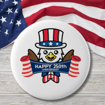 Patriotischer Amerikanischer Adler Frohes 250-jähr