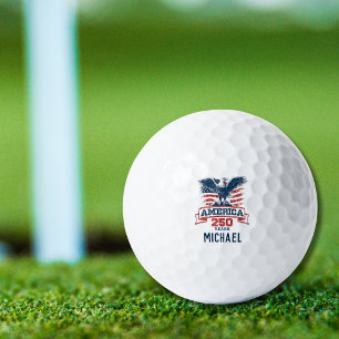 Patriotischer Amerikanischer Adler Frohes 250-jähr Golfball