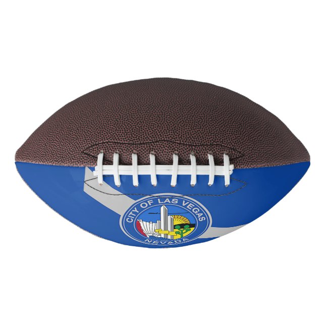 Patriotischer amerikanischer Fußball mit Fahne von Football (Vorderseite)