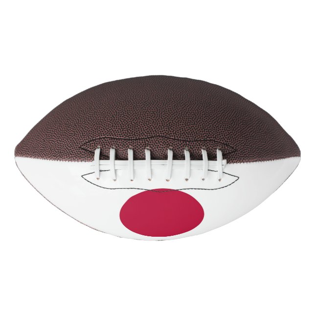 Patriotischer amerikanischer Fußball mit japanisch Football (Vorderseite)