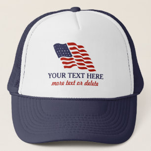 Patriotischer amerikanischer Unabhängigkeitstag Truckerkappe