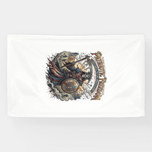 Patriotischer apokalyptischer Freiheits-Sense-Zomb Banner